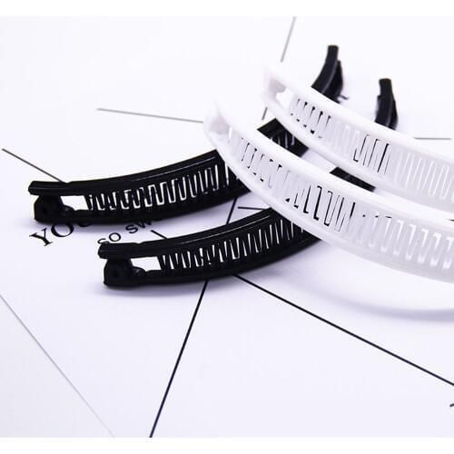 2019 New Design Hair Claws Clip Fish Shape Banana Barrettes Black Brown Hairpins Hair Accessories For Women Hair Clip Clamp
