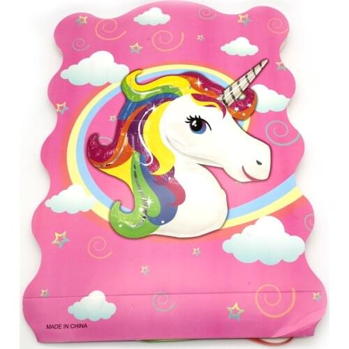 3pcs/lot Happy Birthday Events Party Pinatas Unicorn Theme Girls Kids Favors DIY Pinata Decorations Baby Shower Supplies