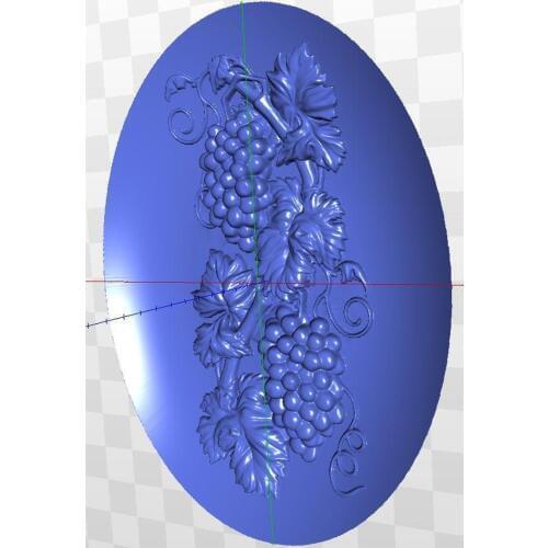3d model GRAPES_3 relief for cnc in STL file format