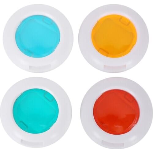 4 Colour Colorful Filter Close Up Lens For Fujifilm Instax Mini 8 7s Film Camera