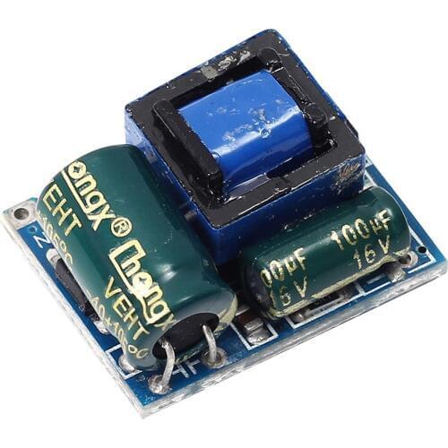 Power Supply Module AC-DC 5V 600mA 3W Isolated Switching 220V to 5V Buck Step Down Module Voltage Regulator Tools for Arduino