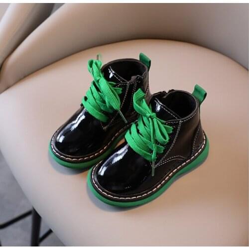 Kids Winter Boots Autumn Children Shoes Girls Martin Boots Fashion Leather Soft Comfortable Boys Boots