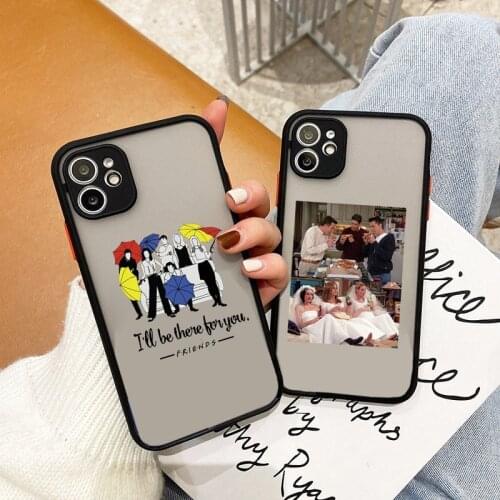Central Perk Qutoes Friends TV Show Coffee Phone Case For iPhone 12 11 Pro MAX XS 7 XR SE20 X 8 6Plus Clear Hard Matte Cover Bag