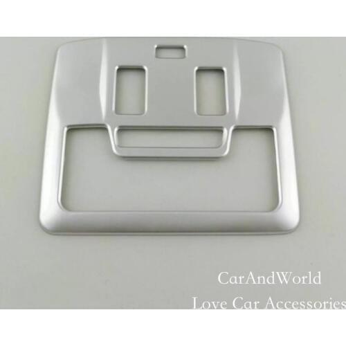 For Toyota RAV4 RAV 4 2016 2017 2018 Interior Reading light cover Trim Frame Protector ABS Chrome Car-Styling Accessories