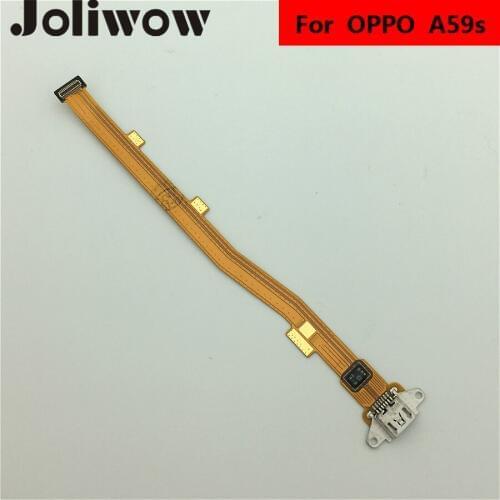 For OPPO A59s USB Port Charging Charger Flex Cable Dock Connector Replacement Parts