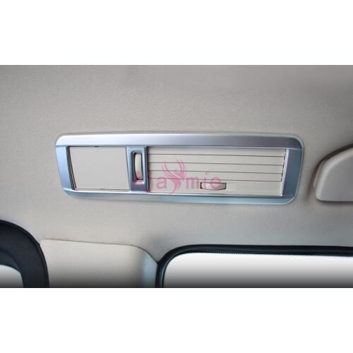 Chrome Roof Air Conditioner AC Vent Outlet Panel Trim 2014 2015 2016 2017 For Mercedes Benz Vito W447 Car Styling Accessories