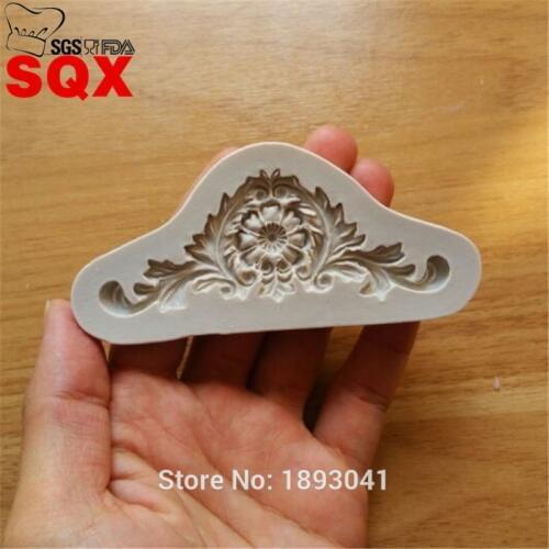 3 d lace sugar cake mold, silicone molding cake mould, cake decorating tools, kitchen accessories SQ1714