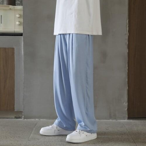 2021 Summer Ice oxygen Mens Jogger Pants Sweatpants Fashion Harajuku Sweatpants Male Casual Oversize Classic Trousers S-3XL