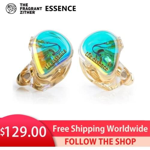 TFZ ESSENCE HIFI Monitor IEMs Earphones Balanced Armature Driver Stereo HiFi TFZ Headphone Musician Headset with 2 Pin Cable