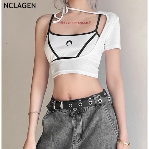 NCLAGEN Womens Summer T-shirts