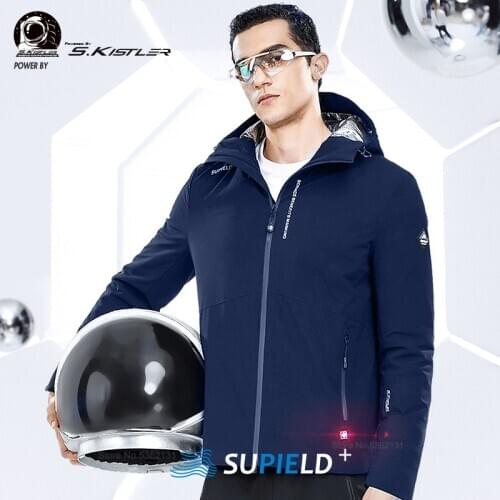 Newest Xiaomi Supield Aerogel Electric Heating Jacket Men Winter Cold Suit -196℃ Cold Resistant Anti-cold Coat Male Warm Jackets