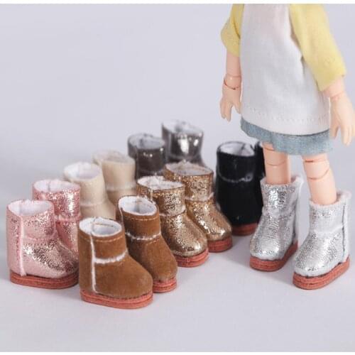 New OB11 Shoes 1/12 BJD Doll Shoes Boots Blyth Doll Shoes For OB11 Doll
