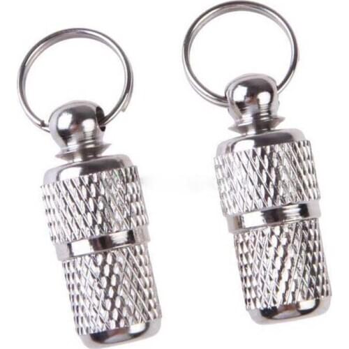 New Silver/Golden Pet Cat Dog ID Tag for Dogs Cats Anti Lost Name Address Label Identity Tube Collar Pet Products