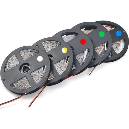 Super Bright 5m/rell 5630 5730 SMD 300leds LED Strip Light Waterproof IP65 Flexiable Cool White White Warm White red green blue