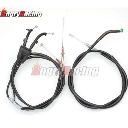 Motorcycle Carburetor Throttle Cables Accelerator Control Wire Clutch Cable For Kawasaki Z1000 2010-2017