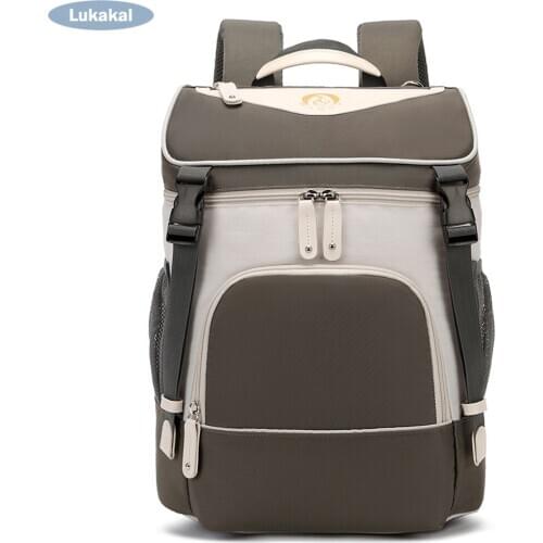 USB Interface Diaper Bag Backpack Waterproof Maternity Bag Baby Diaper Bags Large Capacity Mummy Travel Bag For Stroller