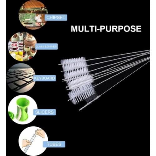 1Pack Multi Functional Tools Brush Spray Cleaning Drink Straws Sewing Paint Brush Test Tube Cleaning Brush