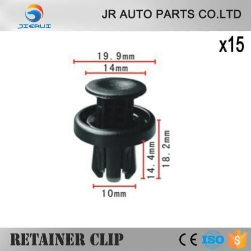 15pcs For Honda The 9th generation Acord Bumper buckle / Nylon Retainer Clip B130