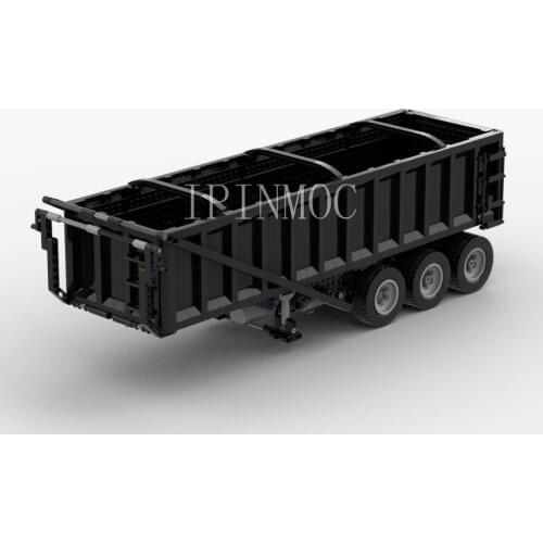 Moc-4783 1:17 tipper Trailer 1410 PCs fits 4533 truck Boy Gift technology accessories remote control static display model