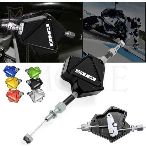 Motorcycle CNC Aluminum Stunt Clutch Lever Easy Pull Cable System For HONDA CR80R CR 80R 80 R 1998-2007 1999 2000 2001 2002