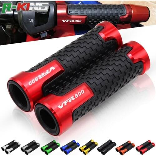 7/8" 22mm Motorcycle handle grips racing handlebar grip For Honda VFR800 1998-2017 1999 2000 2001 VFR 800 2010 2011 2012 2013