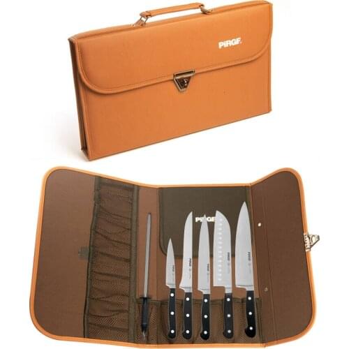 Pirge, 5 pcs Knife Set with Bag - Professional Household Knives, Kitchen Knives, Chef Knives- 35199
