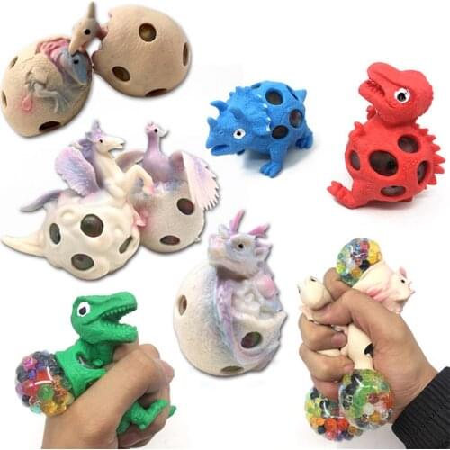 Decompression Toy Set Funny Fidget Sensory Pop Bubble Fidget Sensory Squeeze Beans Keychain Stress Relief Toys For Kids Adults