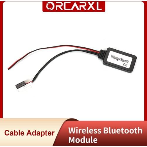 OEM Wireless Bluetooth-compatible Module AUX-in Audio MP3 Music Adapter 12Pin Connector for VW for Skoda