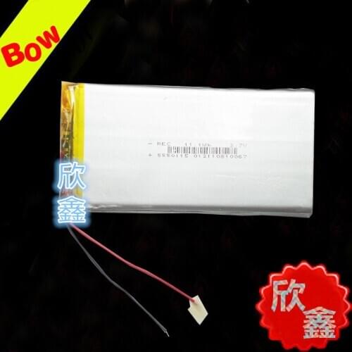Polymer lithium battery 5550115 3000MAH tablet battery, DIY mobile power new authentic Rechargeable Li-ion Cell