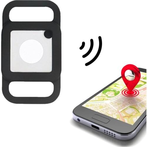 Silicone Pets Anti-lost Watchband Locator Tracker Strap For Tile Mate GPS Finder Protective Case Dog Collar Clip Fixed Buckle