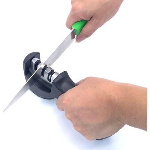 3-Stage Knife Sharpener Household kitchen knife sharpening system tools Sharpener Kitchen Knife Sharpening Tool For all Knives