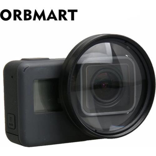 ORBMART 52mm Magnifier 10x Magnification Macro Close Up Lens For GoPro Hero 5 6 7 Black Go Pro Hero5 Camera Lens Filter