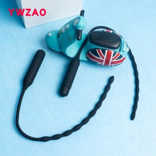 Vibrating Orgasm Men Horse Eye Penis Sex Toys Vibrator Urethera Insert Toy Urethral Plug Male Uretha Adault Pleasure Urethral