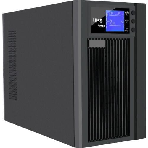 2000VA 1600W UPS Online External 72VDC Batteries Bank to 220AC 50HZ LCD Pure Sine Wave Uninterruptible Power Supply for Computer