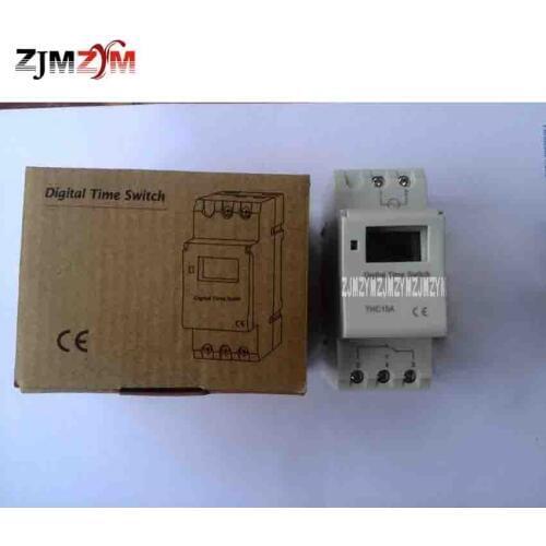 20pcs High-quality THC15A Microcomputer Control Switch Timer Programmable Timer Time Switch Time Relay 220V/50-60Hz Hot Selling