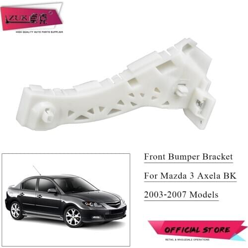 ZUK Front Bumper Support Spacer Bracket OEM:BN8V-50-0T1 BN8V-50-0U1 For Mazda 3 Axela M3 BK 2003-2007