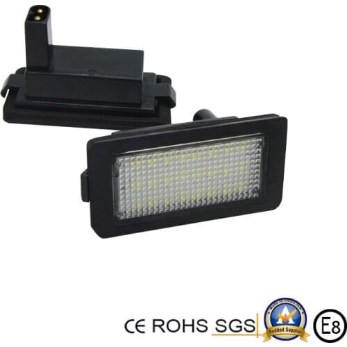 2pcs For BMW E38 7 Series 728i 730i 730d 740i 740d 740iL 750i 750iL 1995-2001 Car License Plate Lights LED Number Lamps No Error