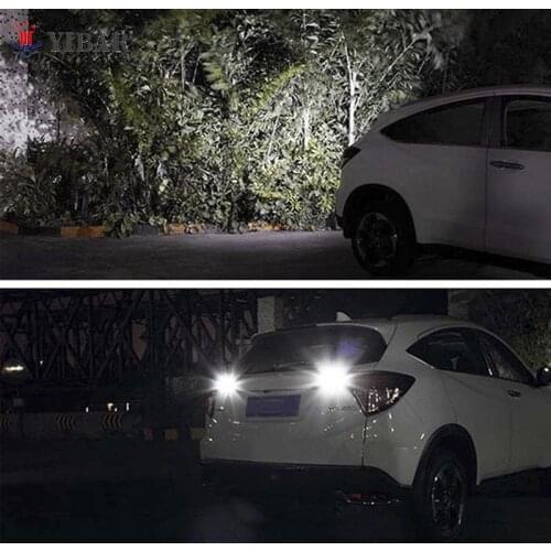 2PCS T15 W16W 45 SMD 4014 LED Auto Additional Lamp NO ERROR Reverse Lights Car Daytime Running Light White DC 12V