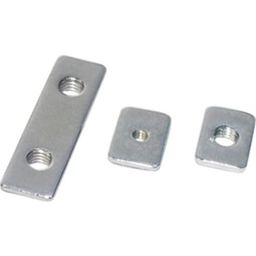 20pcs M3 M4 M5 3D printer parts open builds T Nuts carbon steel nickel galvanized for v-slot- 100 anides