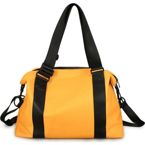 2021 Men Casual Nylon Sport Travel Bag Design Waterproof Large Luggage Handbag