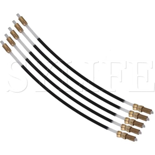 5PCS Adjuster Nylon Violin Tail Gut Cord W/brass hardware 4/4