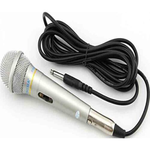 AK-319 Dynamic Microphone Professional Wired Handheld Karaoke Microphone studio For Singing system Party KTV Amplifier