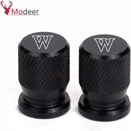 Motorcycle Accessories Wheel Tire Valve caps CNC Aluminum Airtight Covers For KAWASAKI W800 W650 W400 W 800 650 400