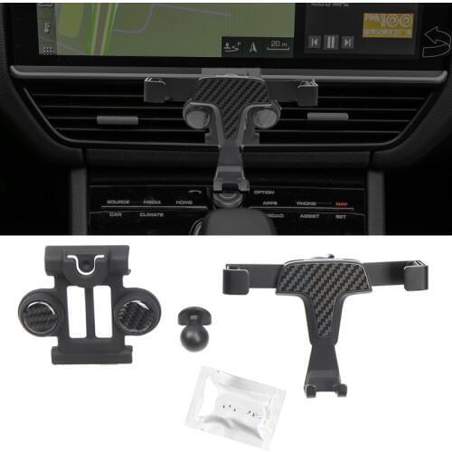 For Porsche Cayenne 2019 2020 Car Air Vent Mount Adjustable Smartphone Holder Stand Mobile Phone Stable Cradle