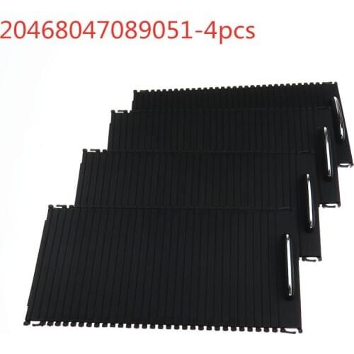 SCJYRXS Qty4 Cup Holder Center Console Water Cups Rolling Shutter for Mercedes C/E-Class W204 S204 W212 20468047089051