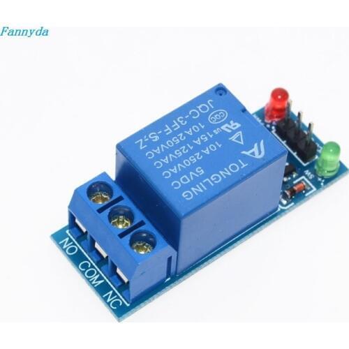 Fannyda 5V low level trigger 1 Channel Relay Module interface Board Shield For PIC AVR DSP ARM MCU Arduino