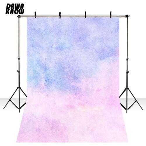 DAWNKNOW Blue Pink Texture Brilliant Photography Background Wedding Photocall Uniquely Backdrops Children Photo Studio lv1407