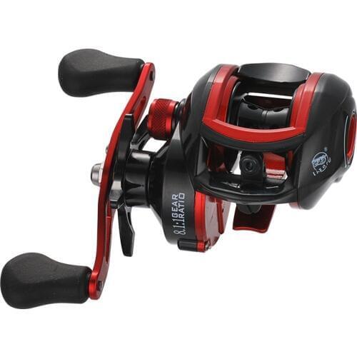 Lizard 4+1BB Left Right Hand Baitcasting Reel 8.1:1 Bait Castingfishing reel With Magnetic Brake Carp for fishing