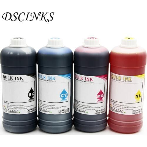 1000ml 4 colors dye ink For HP Designjet 1000 1050 1055 500 800 510 111 100 30 90 130 printer