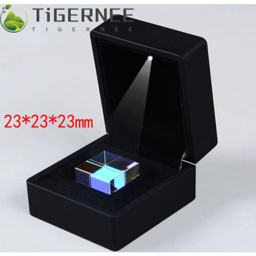 23*23*23mm Colorful Prism Cube of light A Gift From Optical Science Experiment Puzzle